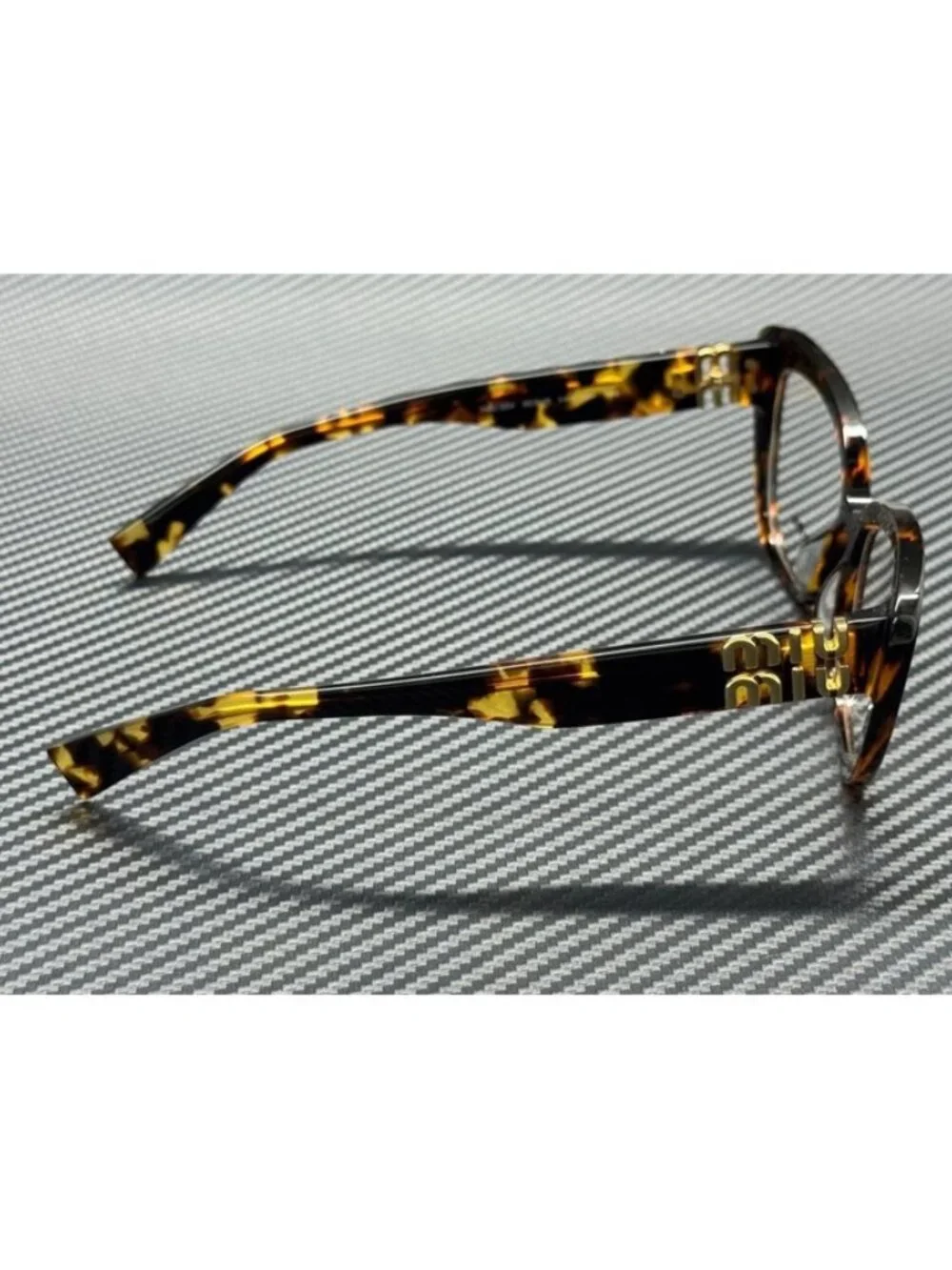 New Miu Miu Women Honey Havana Eyeglasses 55-16-140